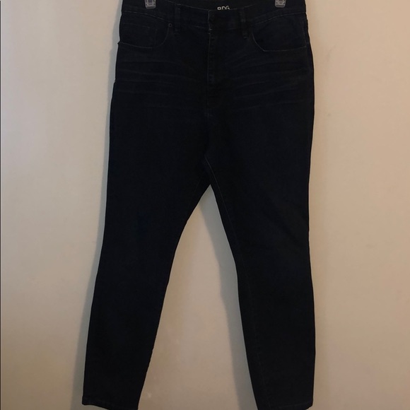 BDG Twig Grazer High-Waisted Skinny Jean DARK BLUE - Picture 3 of 15